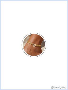 14K Gold Plated Chunky Cuban Link Anklet Charm Bracelet Adjustable Lobster Clasp